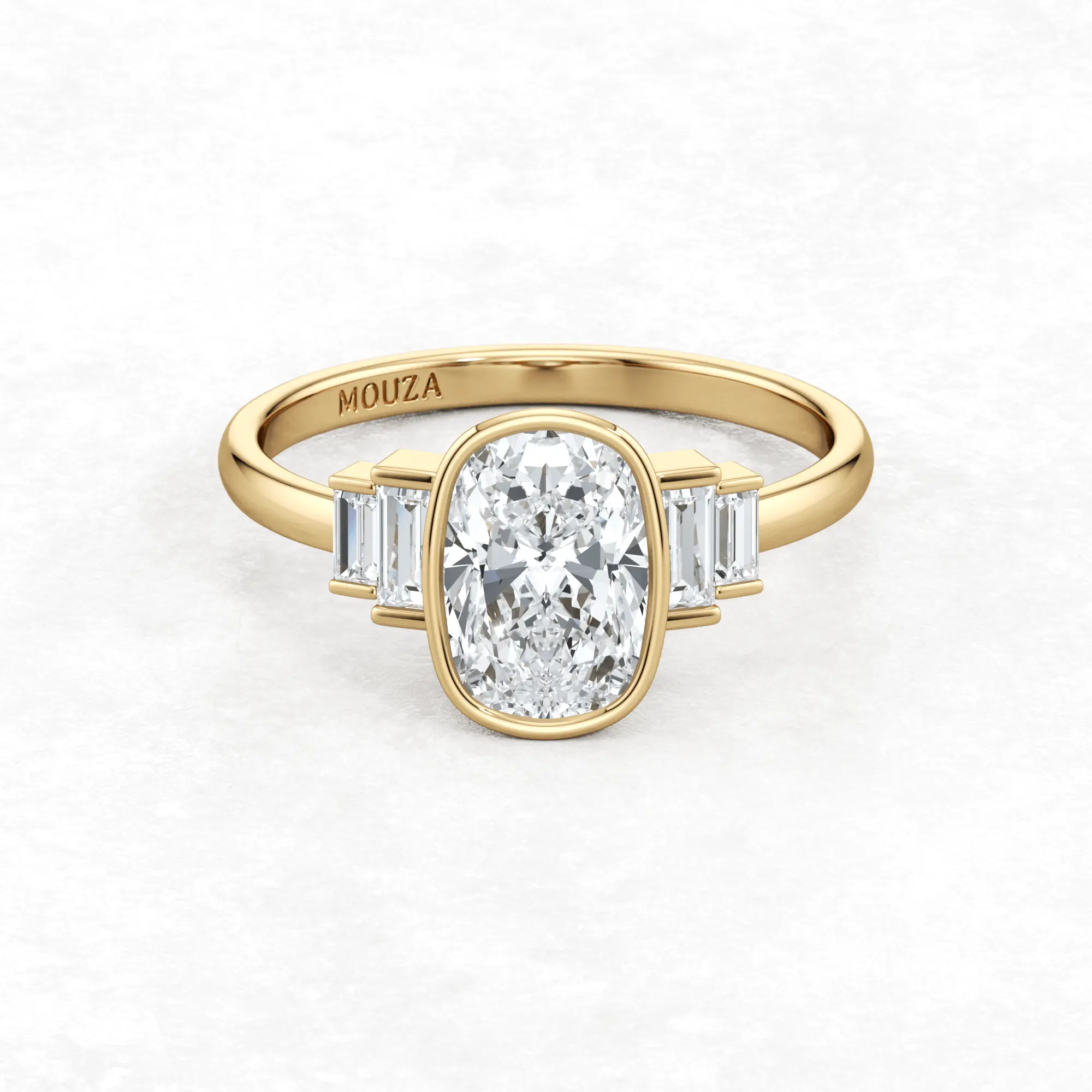 18k Rose Gold Engagement Rings